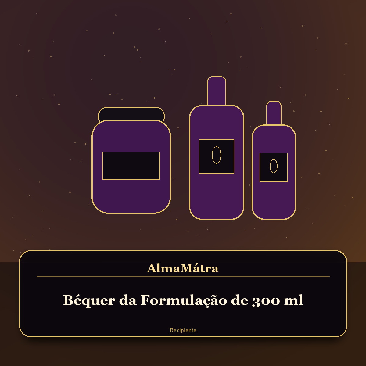 Béquer da Formulação de 300 ml
