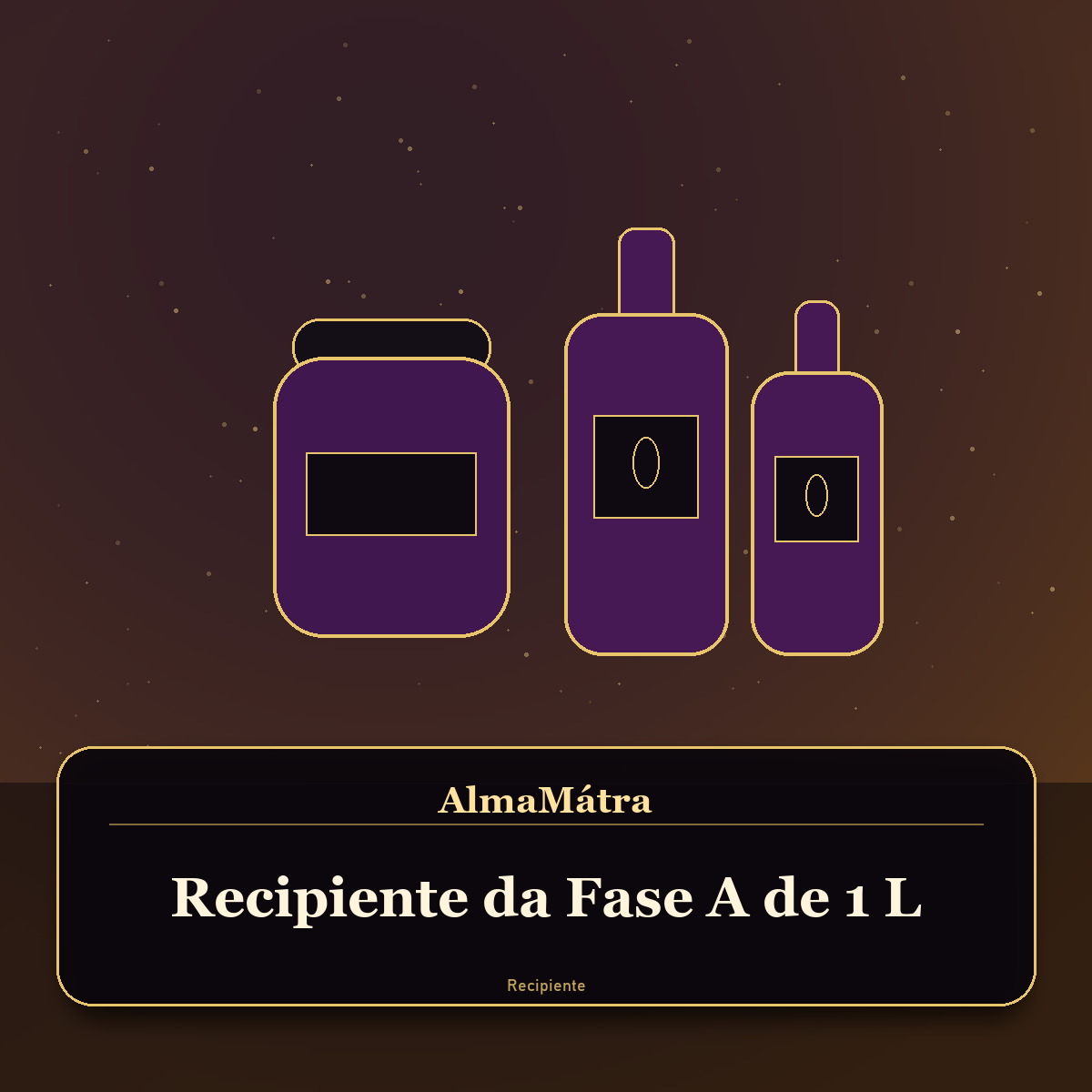 Recipiente da Fase A de 1 L